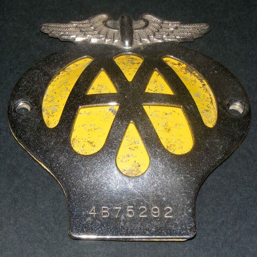 Car grille badge winged - badge,