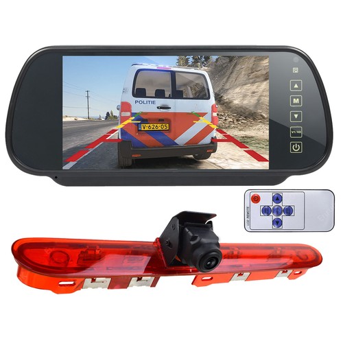Mirror monitor brake light - 7",