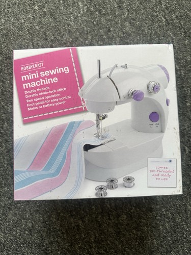Hobbycraft mini sewing - hobbycraft, machine
