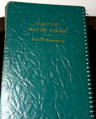 Vintage electric motor repair - motor,
