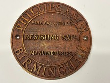 VINTAGE  BRASS PHILIPS AND SON
