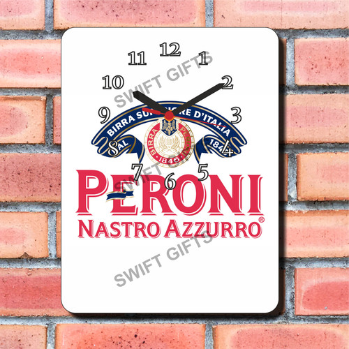 Peroni design wall - design, clock