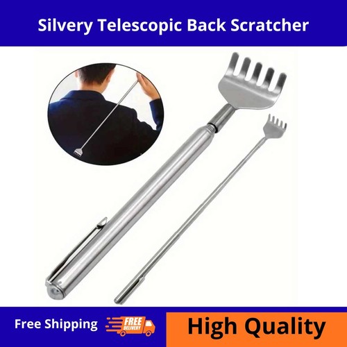 Silver telescopic back - silver,