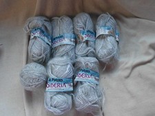 VINTAGE PATONS SIBERIA WINTER BLEND YARN BALLS ~ GREY COLOURWAY
