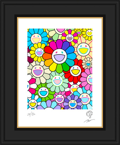 Takashi murakami flowers - murakami,, of