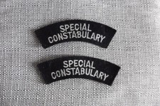 Police Special Constable Shoulder patches