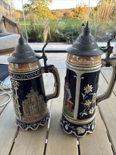 Pair Of Beer Jugs 
