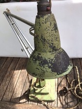 Herbert Terry Anglepoise Lamp With Early 3 Step Shade