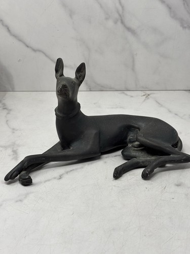 Vtg bronze greyhound - vtg,
