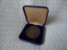 Stampex Stamp Exhibition Trophy Bronze Prize Medal Coin 1984 Wyon Victoria