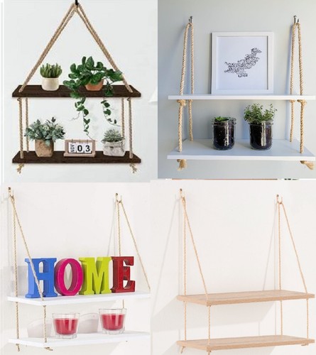 Tier wooden floating - tier, rope