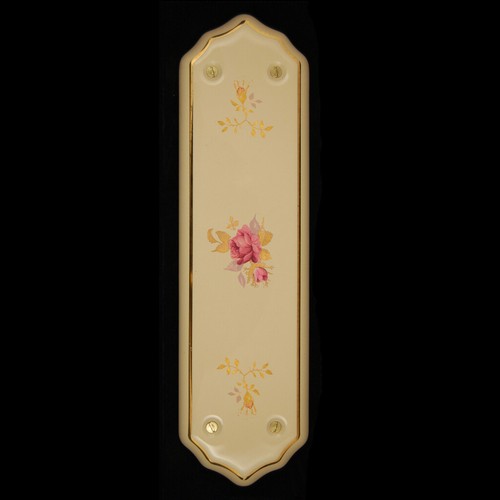 Ceramic door finger - finger, plate