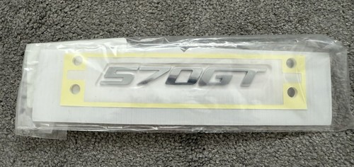 Mclaren 570gt side - 570gt, badge