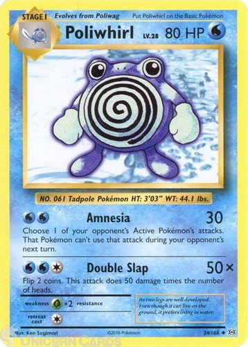Poliwhirl 108 uncommon - :,