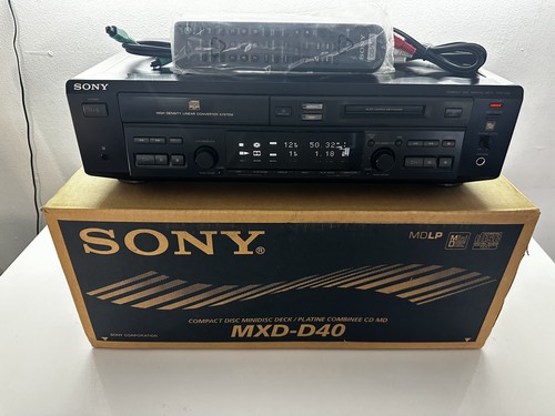 Sony mxd d40 - mxd-d40, combo