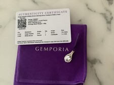 Gemporia itinga petalite 2.14ct sterling silver pendant NEW