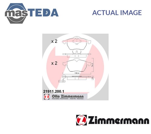 219112001 brake pads - brake, set