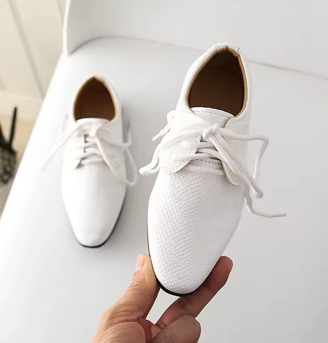 Boys leather lace shoes - boys,