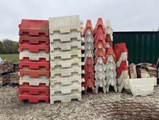 Heavy Duty Plastic Interlocking Traffic Barriers Water/Sand Filled