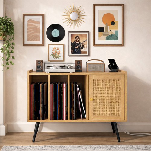 Record player stand vinyl - record,