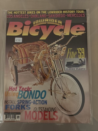 Lowrider bicycle magazine - bicycle,