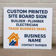 Custom Printed Business Sign