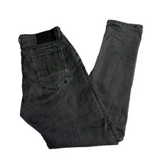 883Police Mens Moriarty Slim Regular Straight Activeflex Stretch Black Jeans W32