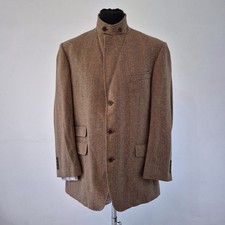 Brooks Brothers Wool Cashmere Hacking Jacket 44L Light Brown Countrywear USA