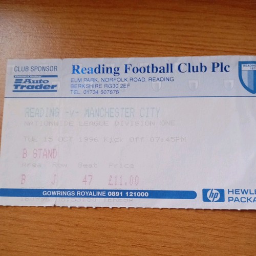 Ticket 1996 1997 10 - ticket, 15/10/1996