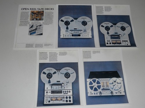 Pioneer open reel - pioneer, brochure