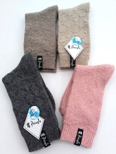 One Pair of Pringle, Wool Blend, Ladies Boot Socks, Size 4-8 UK, Various Colours