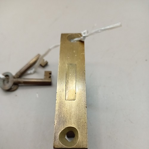Antique brass internal draw - brass,