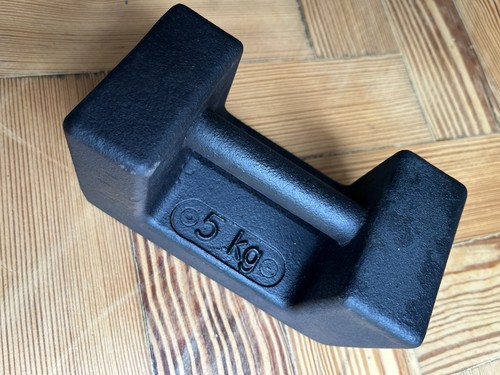 Vintage cast iron - 5kg, 11lb