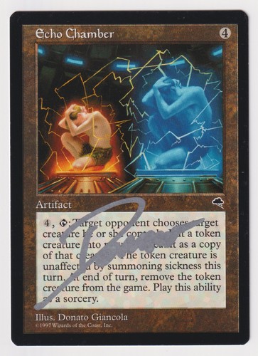Silver signed echo chamber - silver,