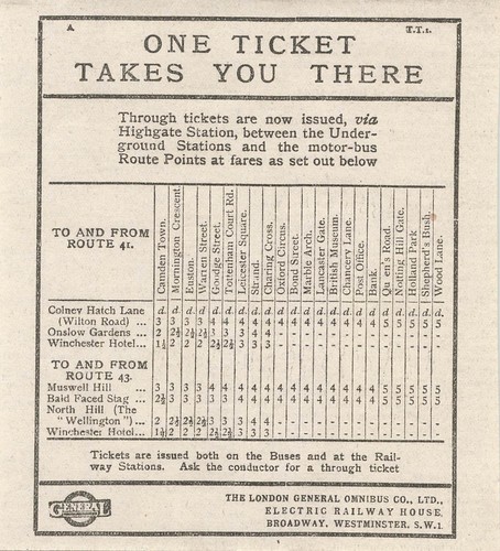 1917 london general omnibus - 1917,