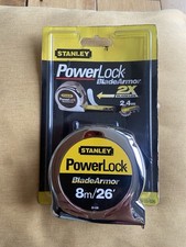 Stanley PowerLock BladeArmor Pocket Tape 8m x 25mm