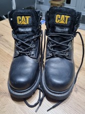 CAT Caterpillar Walking Machines Size 6 Boots – Black