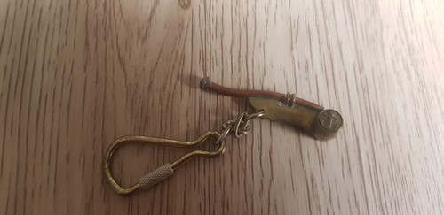 New brass key ring - ring, bosun