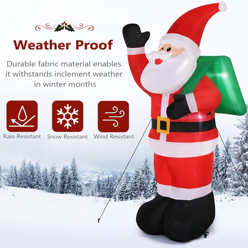 6ft christmas inflatable santa - inflatable,