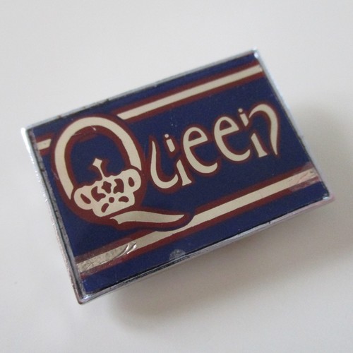 Queen vintage enamel metal pin - queen,