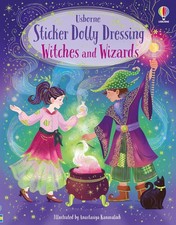 Sticker Dolly Dressing Witches and Wizards Paperback – Book, 11... 