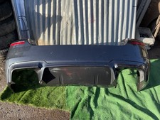 REAR BUMPER COMPLETE WITH DIFFUSER BMW M5 F10 GENUINE 2013 Grey