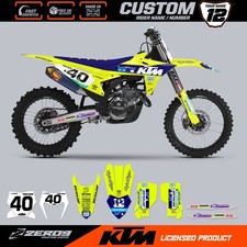 KTM MOTOCROSS GRAPHICS, CUSTOM