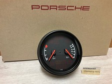 VGC Porsche 911 964 993 Oil Pressure Temperature VDO Tested & Functional Oil Gauge
