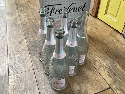 75cl empty freixenet - 6,