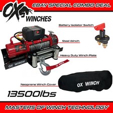 OX ELECTRIC WINCH COMBO DEAL