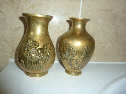 Chinese brass bronze 2cm - brass/bronze, 13.2cm