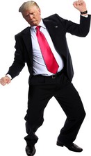 H38107 Dancing Trump Cardboard
