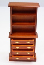 NEW Dolls House Wooden Dresser Wall Unit 1/12th Scale FREE P&P