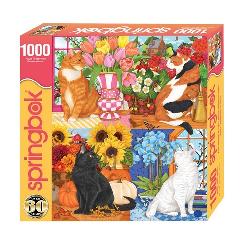 Four seasons cats 1000 - seasons,